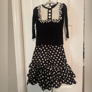 Black & White Pants set